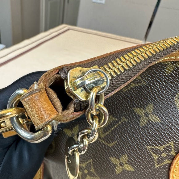 Louis Vuitton Monogram Canvas Palermo PM Tote Shoulder Bag - Picture 14 of 17